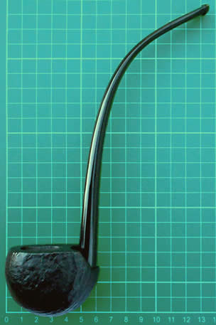 Rollkiss Vest Pocket pipe Churchwarden stem